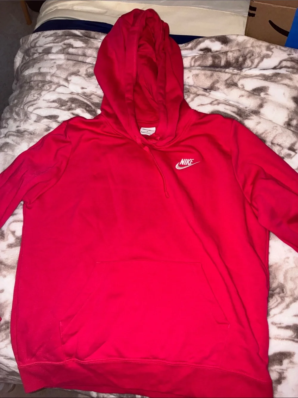 Hot pink women’s Nike sweatshirt
